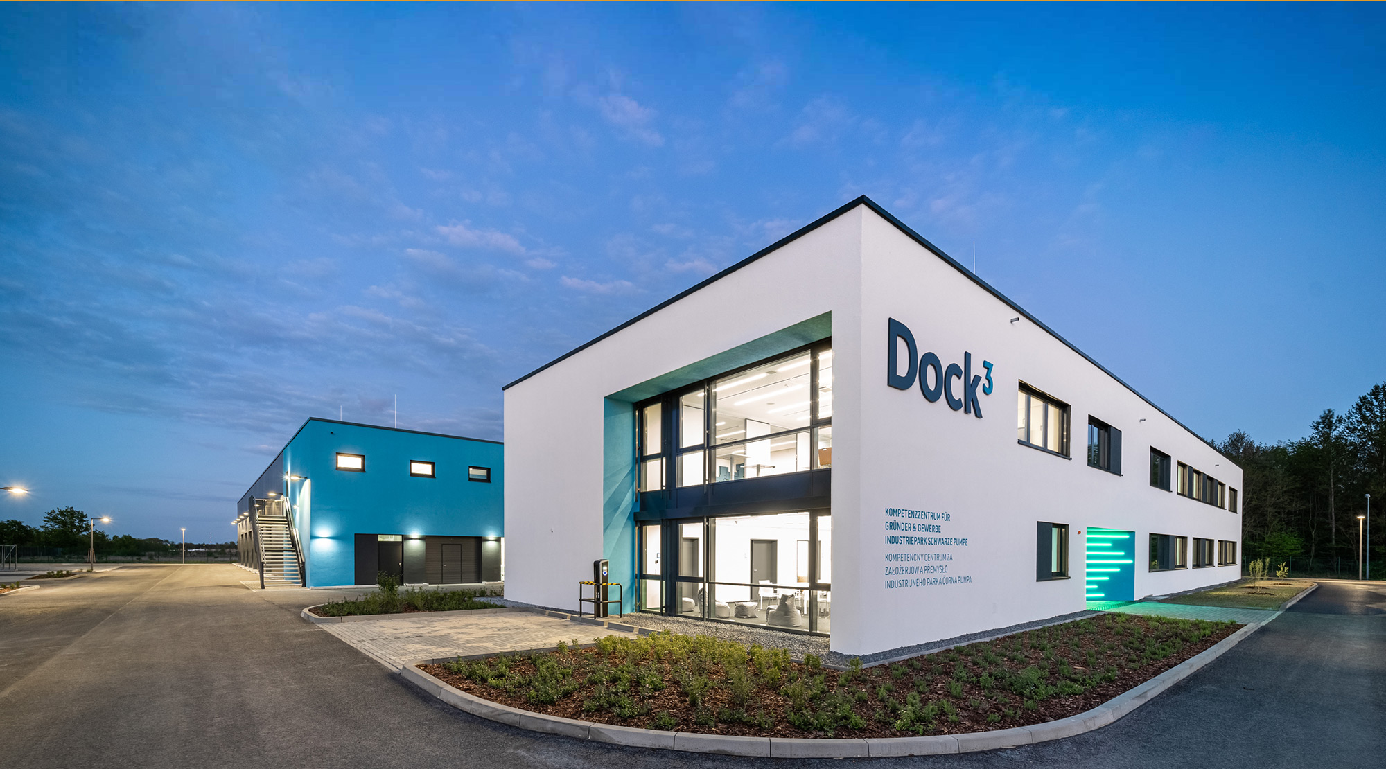 dock3-lausitz-start Aussenansicht des Dock3 Lausitz