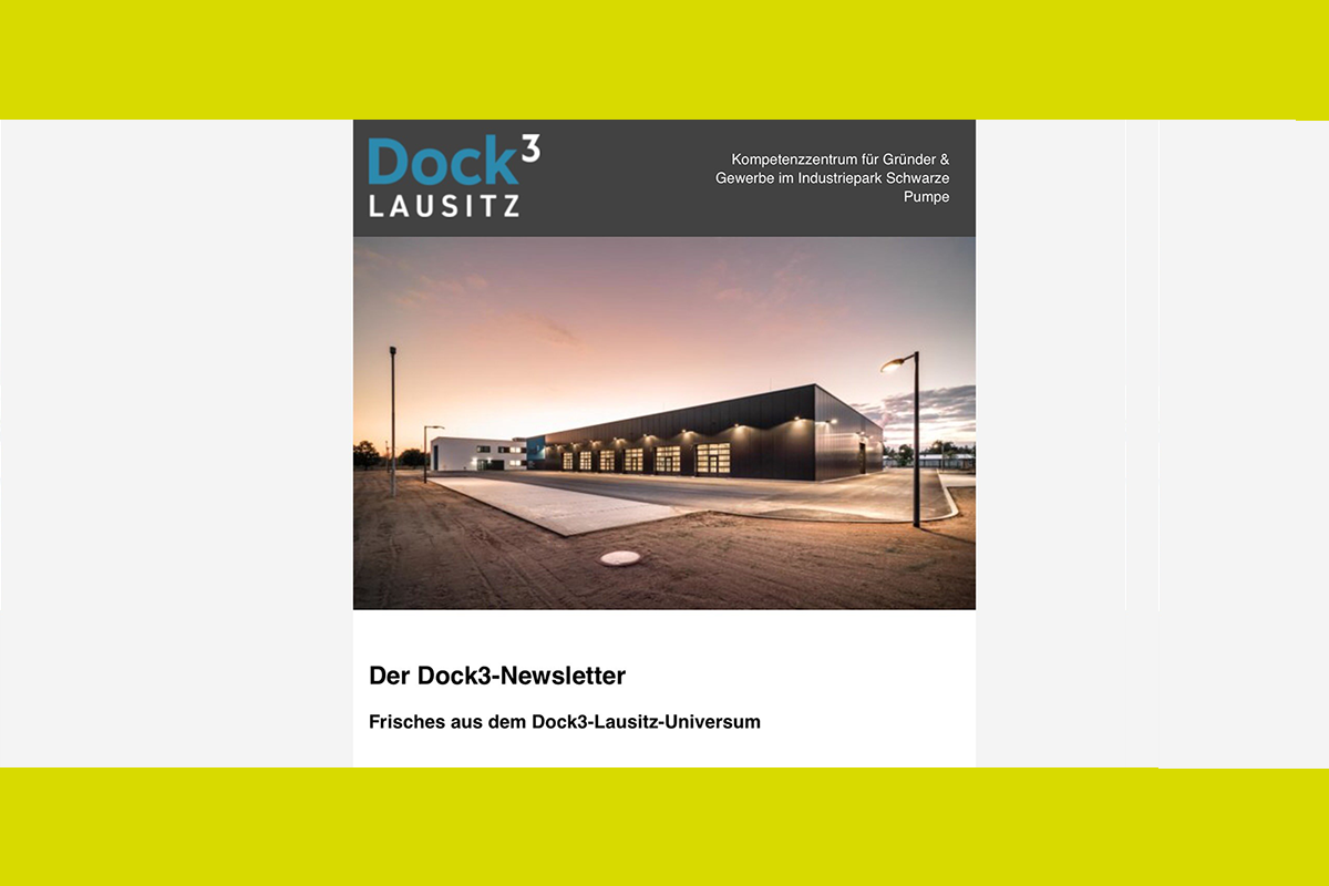Der Dock3-Newsletter ist erschienen
