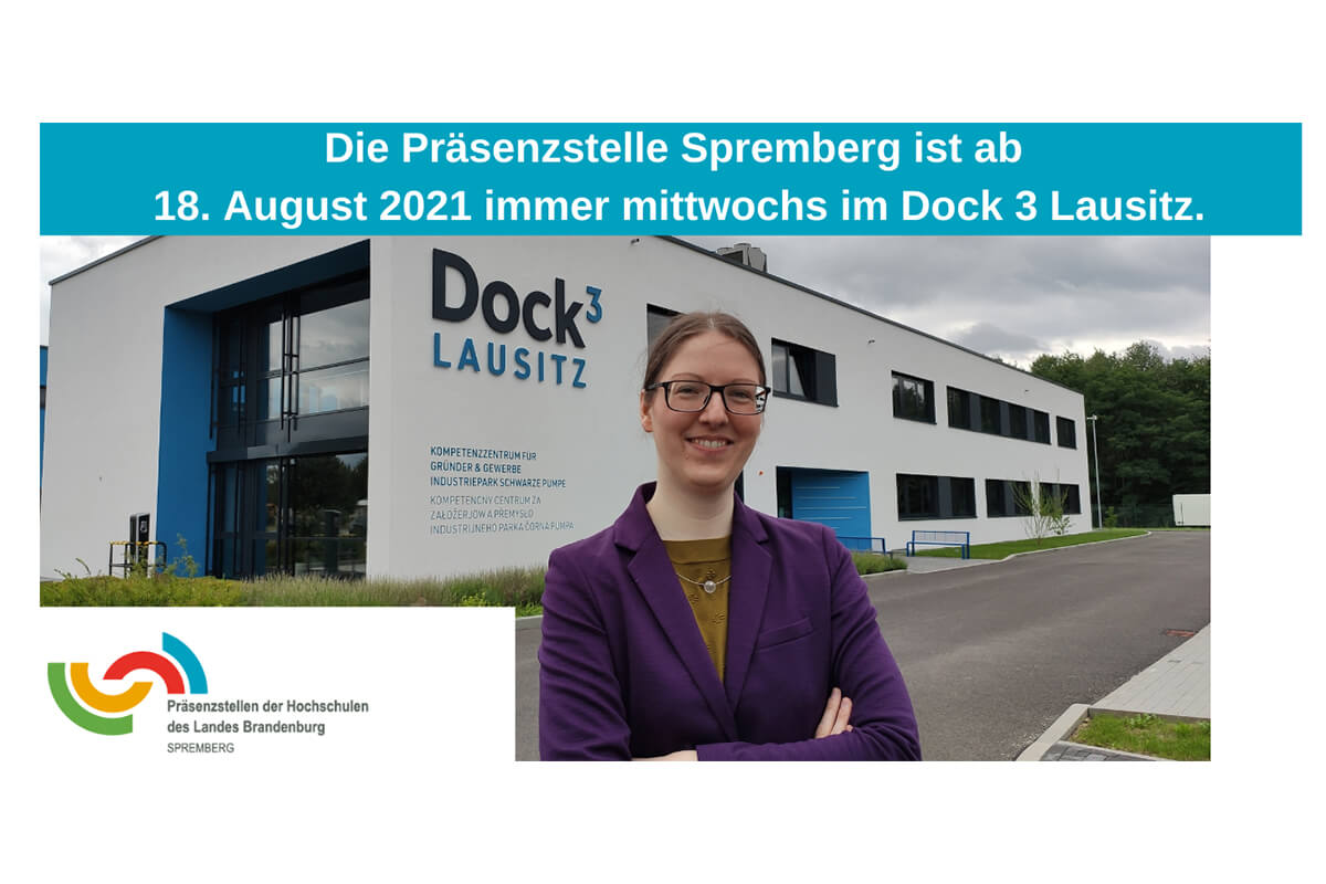 Die BTU-Präsenzstelle Spremberg berät regelmäßig Unternehmen im Dock3 Lausitz.