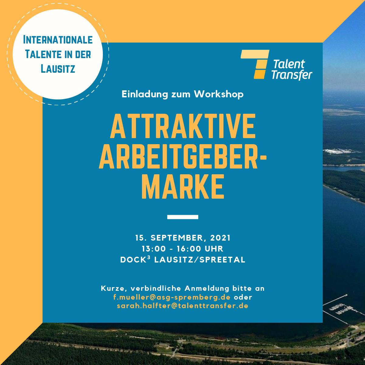 Am 15.09.21 findet im Dock3 Lausitz ein Workshop zum Thema Arbeitgebermarke statt.