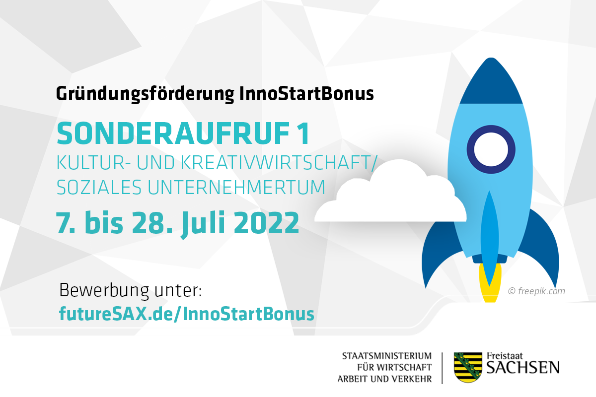 futureSax hate einen Sonderaufruf des InnoStartBonus für die Kultur- und Kreativwirtschaft gestartet