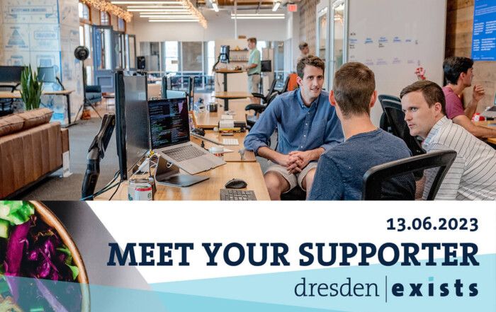 Meet your supporter von dresden exists an der TU Dresden