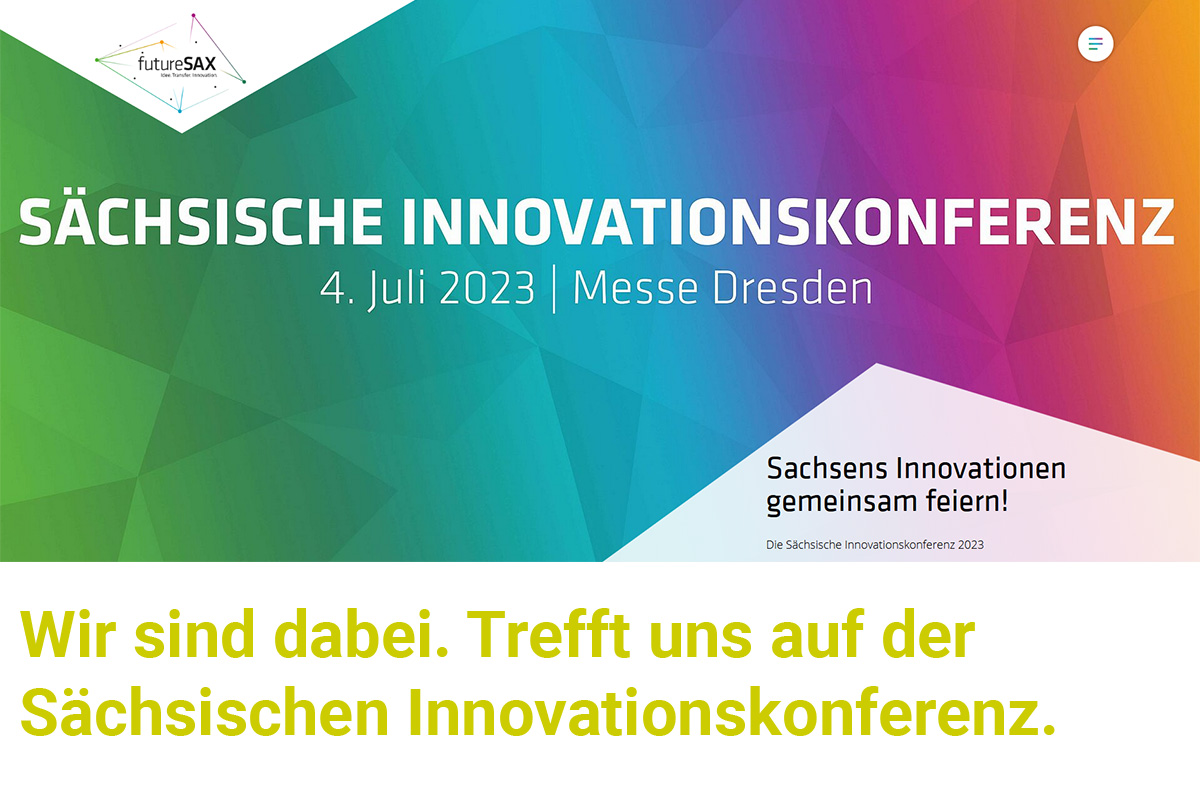 Das Dock3 Lausitz wird bei der der Sächsischen Innovationskonferenz in Dresden dabei sein.