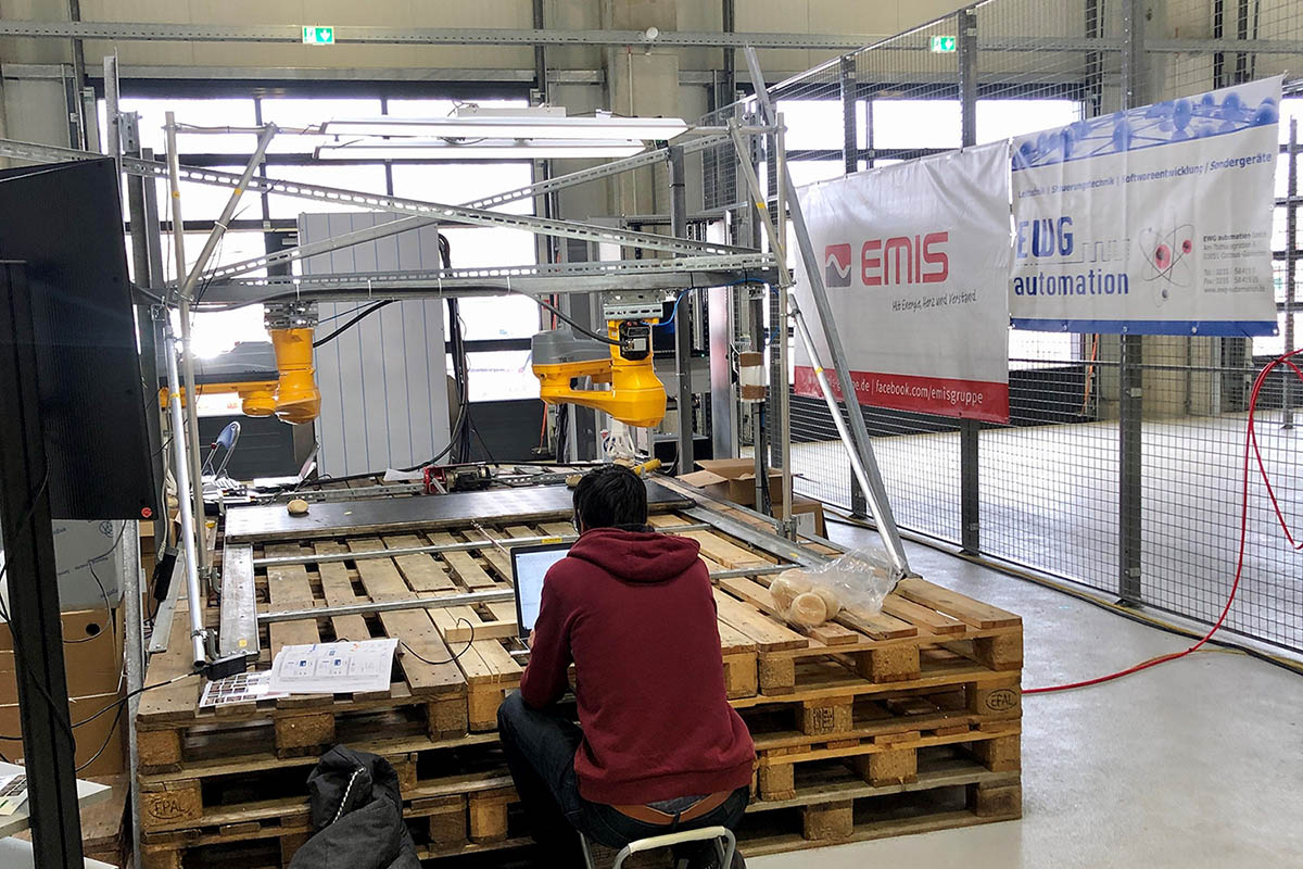 Die EWG automation aus Cottbus hat KI bereits im Einsatz - getestet im Dock3