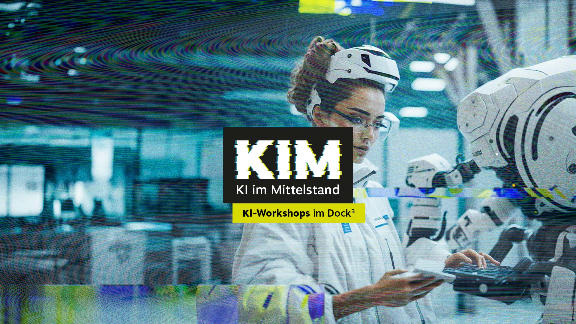 ki-workshop_header-img-mobil_web 2024 startet im Dock3 Lausitz eine Workshop-Reihe Künstliche Intelligenz: KI-Praxis - Künstliche Intelligenz im Unternehmen nutzbar machen.