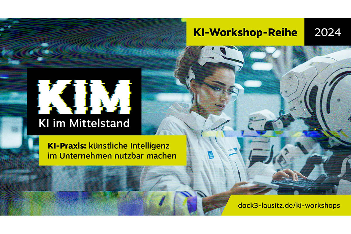 Workshop-Reihe Künstliche Intelligenz im Dock3: KI-Praxis: Künstliche Intelligenz im Unternehmen nutzbar machen