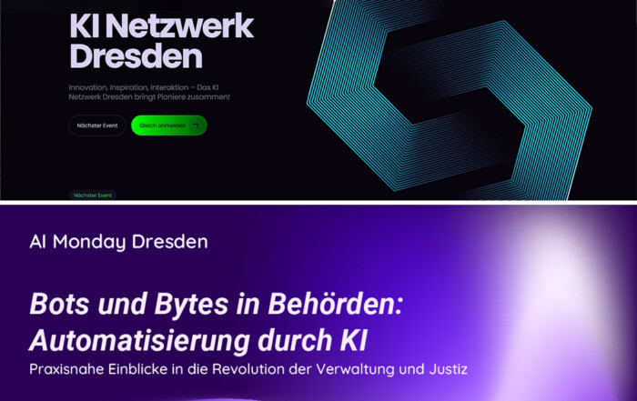 KI-Veranstaltungen in Dresden und Frankfurt